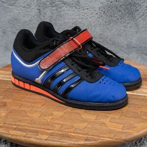 Adidas Powerlift 2.0 B39759 Purple Lace Up Weightlifting Strap Shoes M 5 W 6